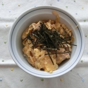 親子丼、塩こうじ入り♪